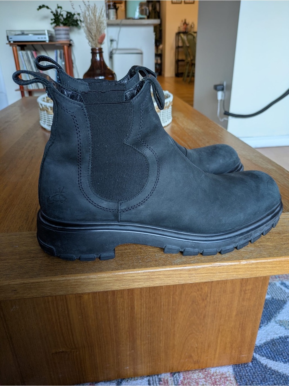 John Fluevog Men's Black Chukka Boots